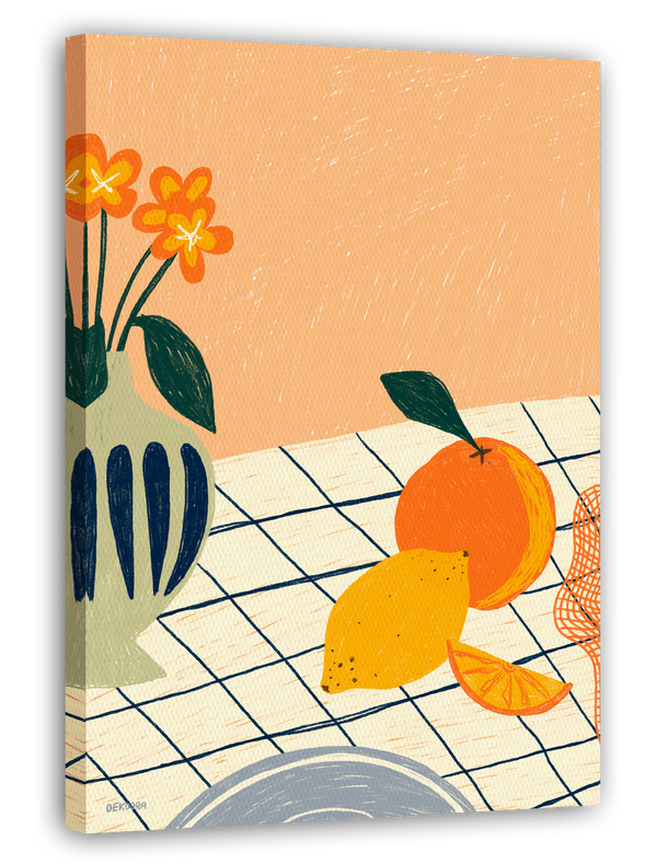 Lemon Love & Orange Oasis - Sommer Stillleben