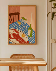 After Hover: Salty Selection - Hummer Dinnertable in Blau