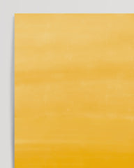 After Hover: Golden Glow - Malerei in Senfgelb