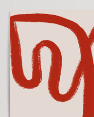 After Hover: "Never Ending Story" in Rot