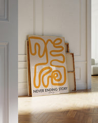 After Hover: "Never Ending Story" in Gelb