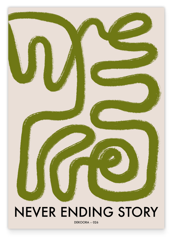 "Never Ending Story" in Grün