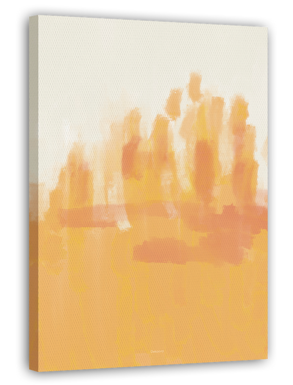 Abstrakte Kunst "Orange Art"