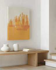 After Hover: Abstrakte Kunst "Orange Art"