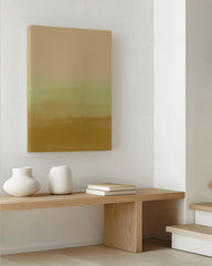 After Hover: Mystical Meadow - Abstrakte Kunst in Grün