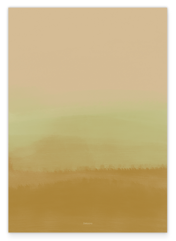 Mystical Meadow - Abstrakte Kunst in Grün