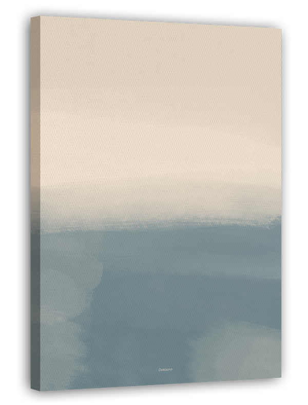 Calming Charcoal II - Abstrakte Malkunst in Grau