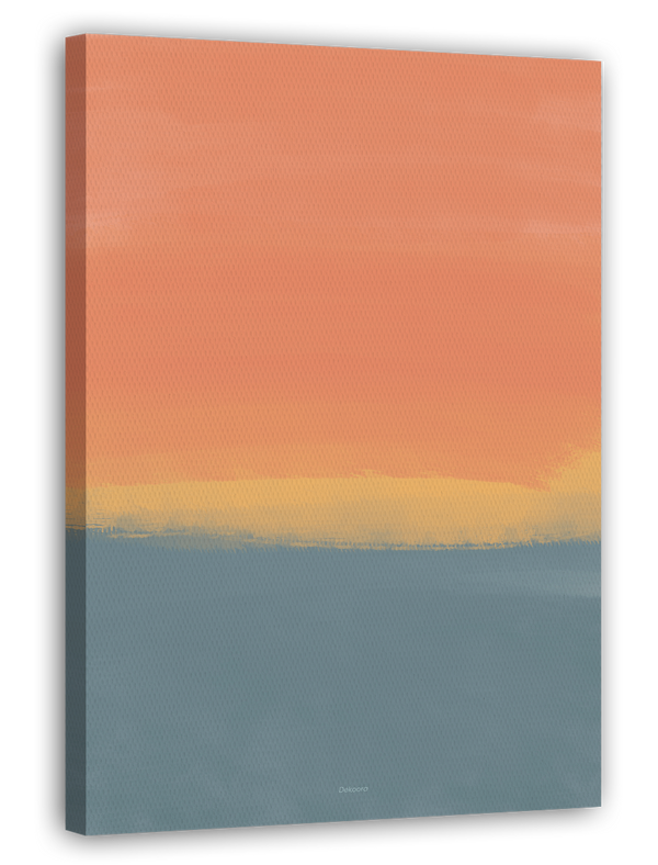 Coral Crush (1/3) - Abstrakte Wandkunst