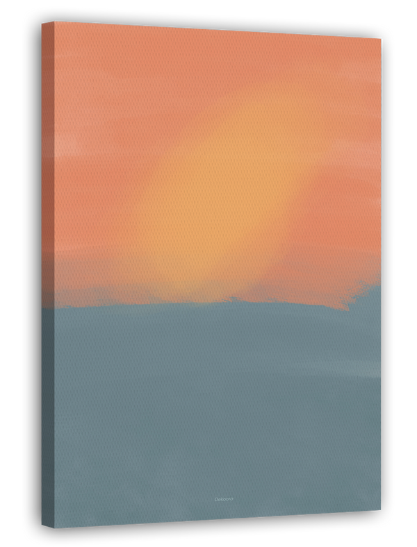 Coral Crush (2/3) - Abstrakte Wandkunst