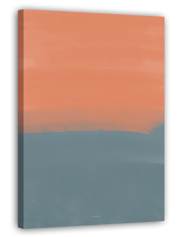 Coral Crush (3/3) - Abstrakte Wandkunst