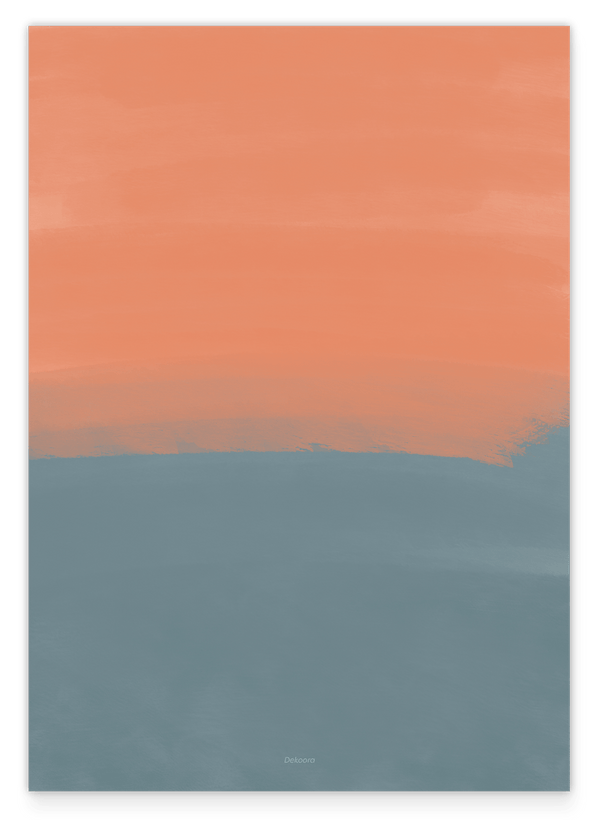 Coral Crush (3/3) - Abstrakte Wandkunst