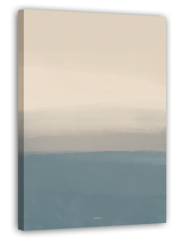 Calming Charcoal III - Abstrakte Malkunst in Grau