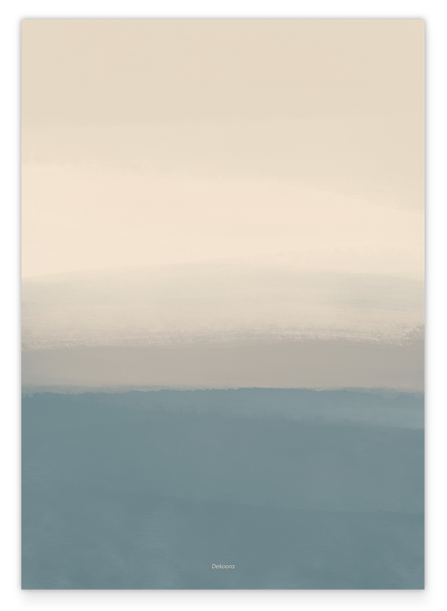 Calming Charcoal III - Abstrakte Malkunst in Grau