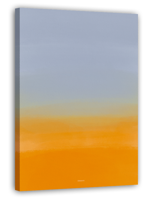 Midnight & Mango - Farbverlauf in Blau und Orange