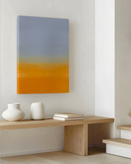 After Hover: Midnight & Mango - Farbverlauf in Blau und Orange