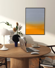 After Hover: Midnight & Mango - Farbverlauf in Blau und Orange