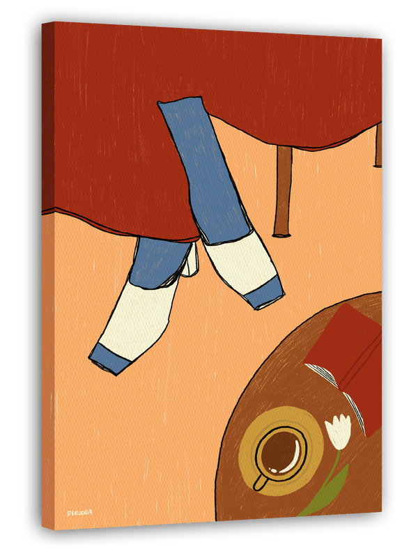 Step into Style - Schwarze Schuhe in grauem Ambiente