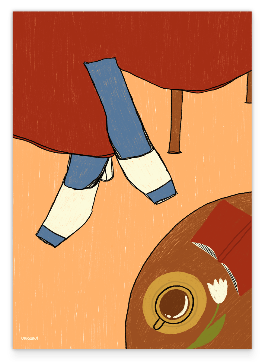 Step into Style - Schwarze Schuhe in grauem Ambiente