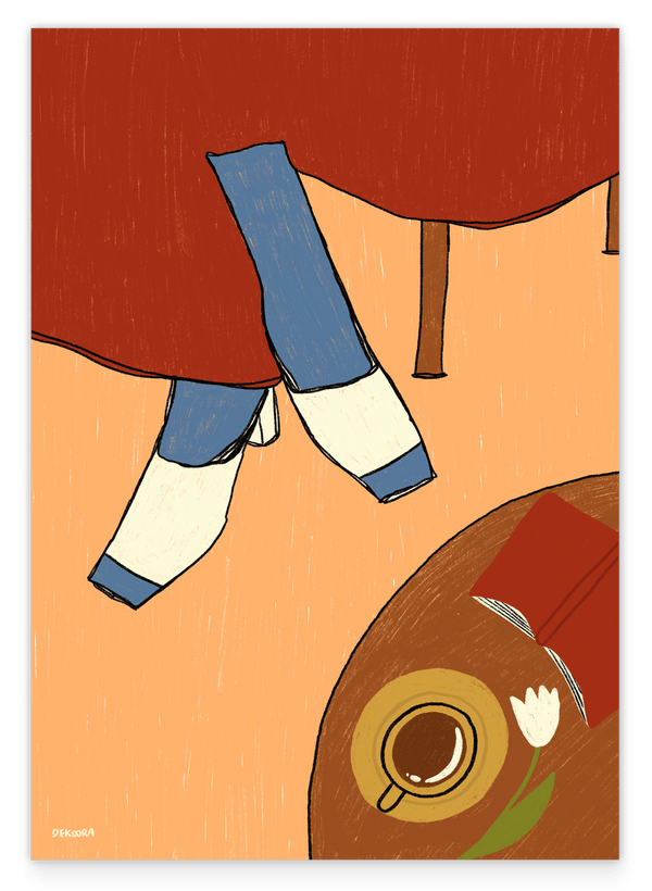 Step into Style - Schwarze Schuhe in grauem Ambiente