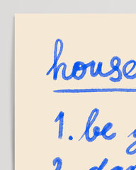 After Hover: Happy House Rules - Sprüche Zeichnung