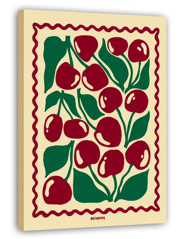 Charming Cherries - Illustration mit Kirschen