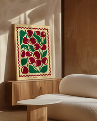 After Hover: Charming Cherries - Illustration mit Kirschen