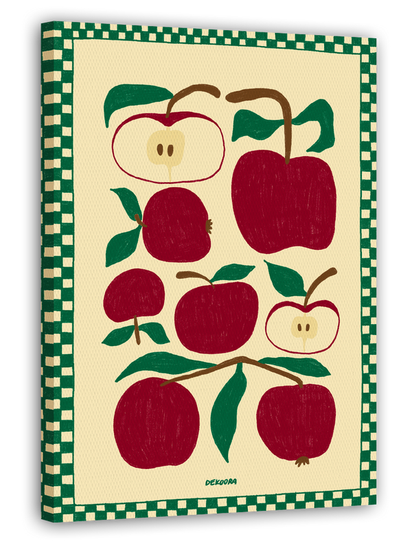 Adorable Apples - Moderne Apfel Illustration