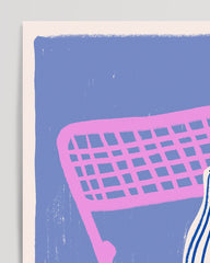 After Hover: Charming Chair - Klappstuhl mit Blumenvase