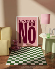 After Hover: Einfach Nö - Typografie in Dunkelrot