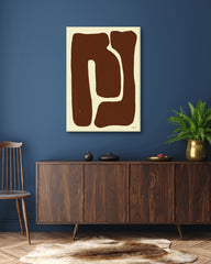 After Hover: Modest Mocca: Organische Formen in Braun