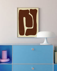 After Hover: Modest Mocca: Organische Formen in Braun