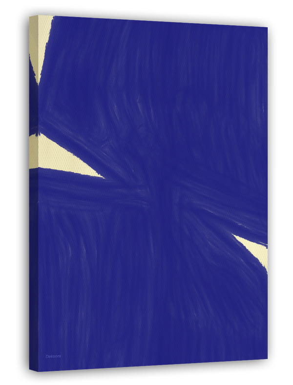 Beaming Blue: Minimal Art No. 1