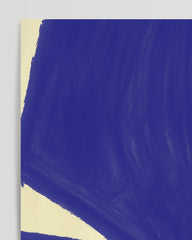 After Hover: Beaming Blue: Minimal Art No. 1