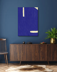 After Hover: Beaming Blue: Minimal Art No. 2