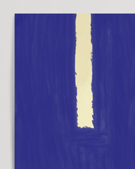 After Hover: Beaming Blue: Minimal Art No. 2