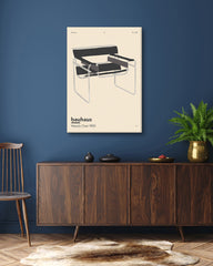 After Hover: Wassily Chair 1925 - Bauhaus inspirierter Stuhl