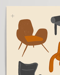 After Hover: Creative Bauhaus Chair Collection