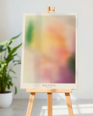 After Hover: Multicolor Aura Art "Blurry Balance"