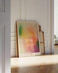 After Hover: Multicolor Aura Art "Blurry Balance"