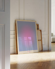 After Hover: Circle Aura "Mystery" in Blau und Pink