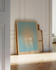 After Hover: Circle Aura "Guidance" in Blau und Koralle