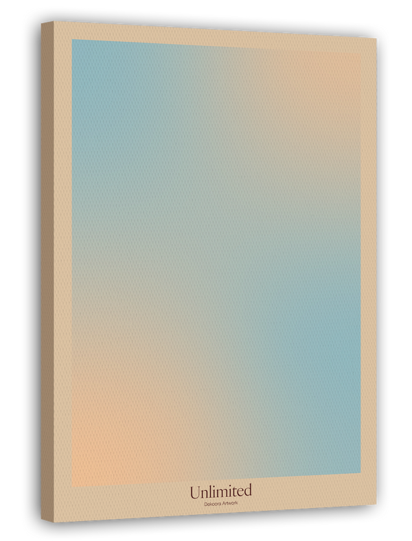 Babyblue & Beige Aura "Silence"