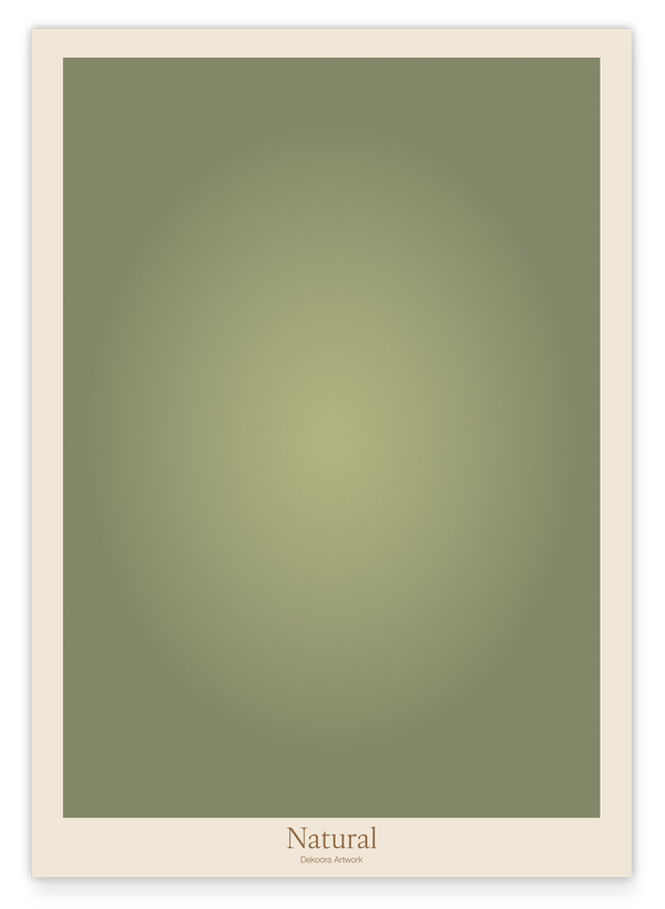 "Natural Notion" Soft Green Aura