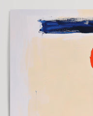 After Hover: "Red Spot Meets Black Square" im Querformat