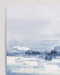 After Hover: Wholesome Waves - Blaue Textur aus Pinselstrichen