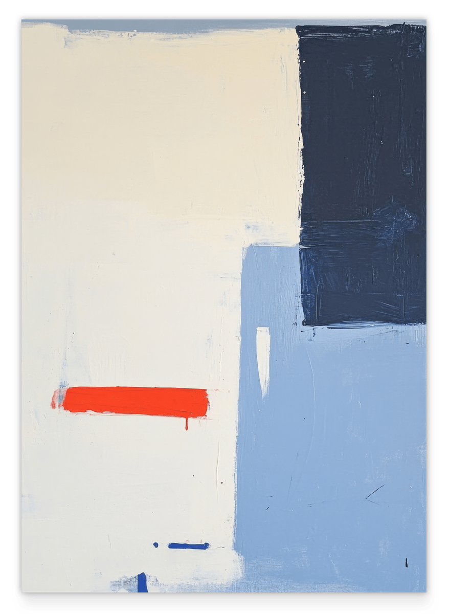 Playful Blueprint - Abstrakte Wandkunst (2/2)