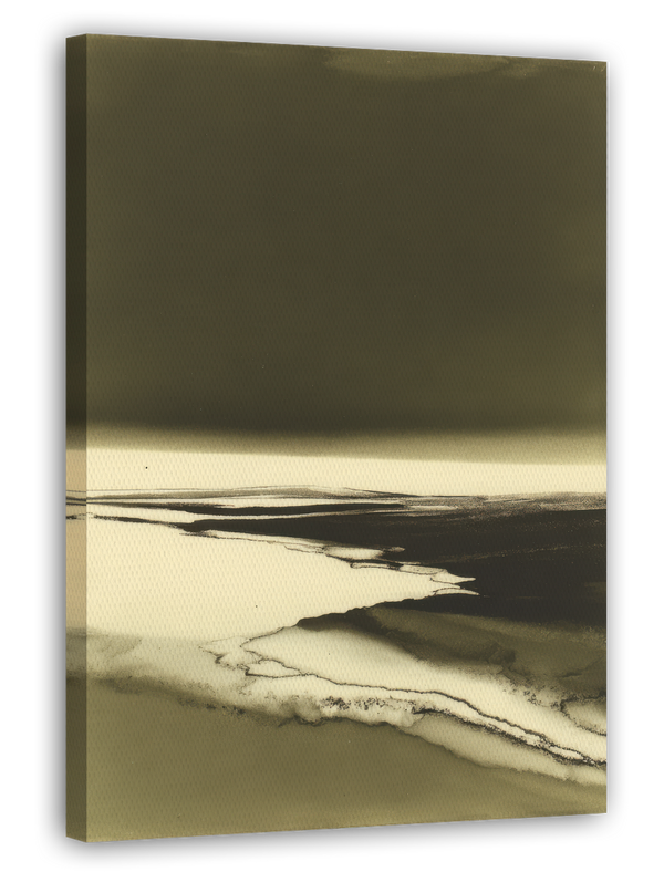 Sanfte Sinfonie: Abstrakte Sandlandschaft