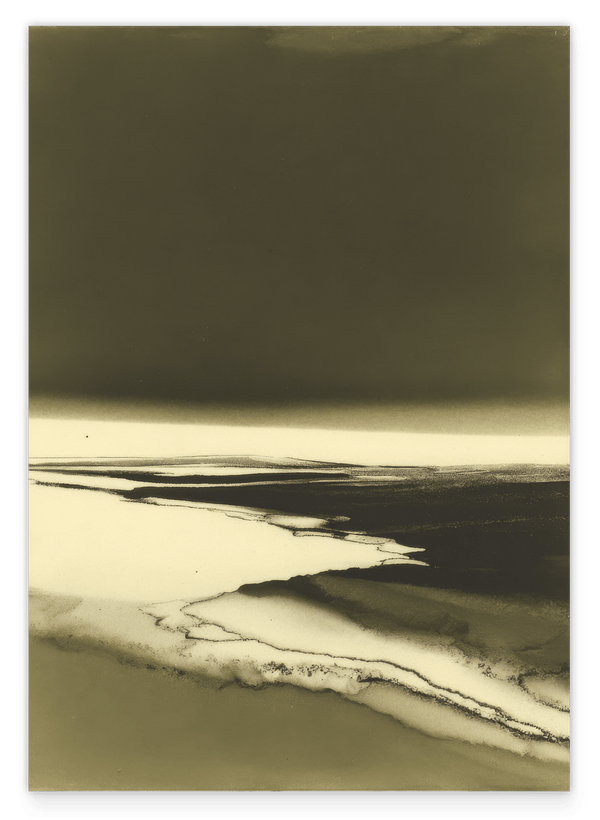 Sanfte Sinfonie: Abstrakte Sandlandschaft