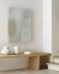 After Hover: Minimal Muse - Weiße Textur mit Beige