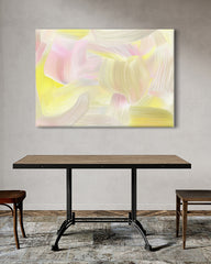 After Hover: Sunshine Swirls - Abstrakte Pinselstriche in Pastellfarben